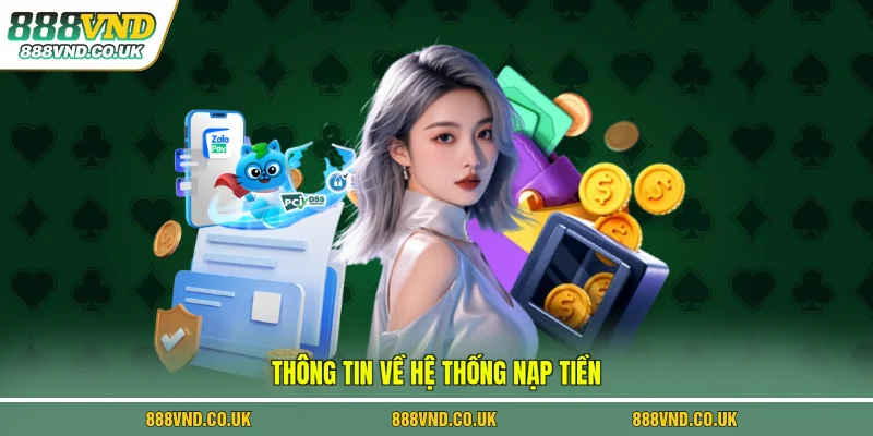 Thông tin về hệ thống nạp tiền